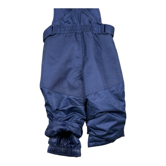 Cat & Jack Snow Pants Toddlers 12M Blue Bib Overall Snowboard Skiing Waterproof - Picture 4 of 7